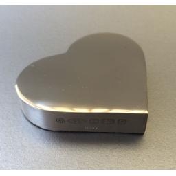 Sterling Silver Paperweight Heart from SilverpureSilver