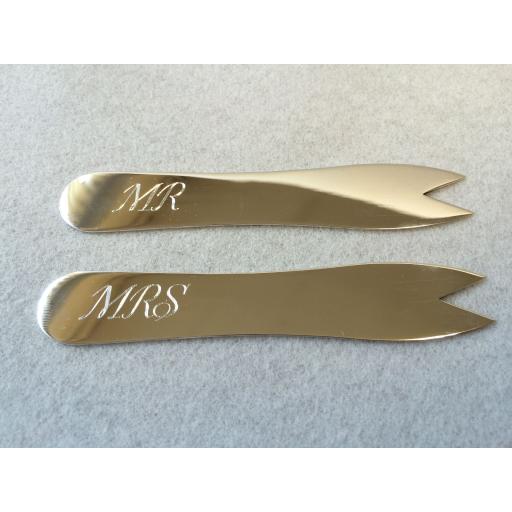 Sterling Silver Chip Fork