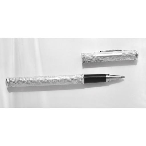 Silver Pulse Roller Ball Pen