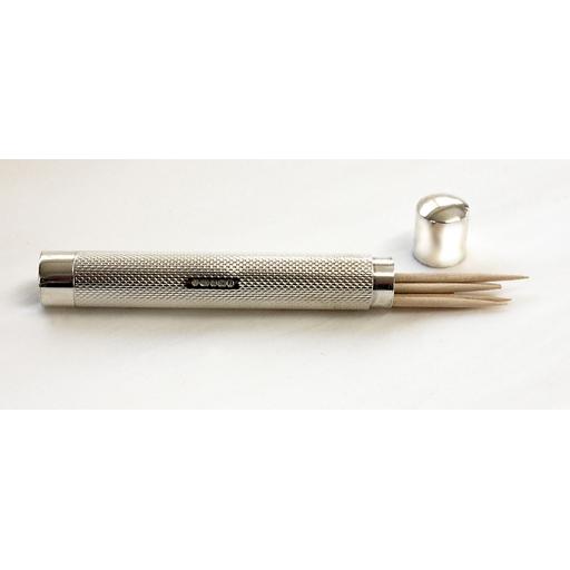 Sterling Silver Tooth pick (cocktail stick) Holder