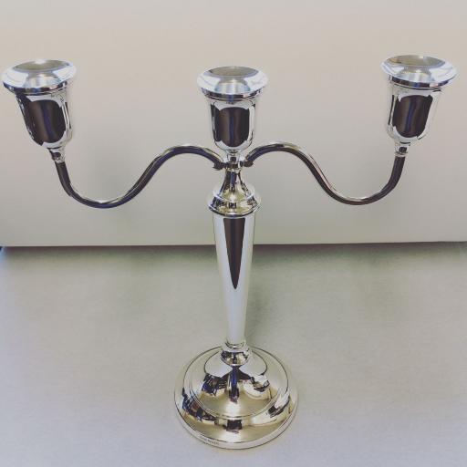 Silver Candelabra - Liberace Style