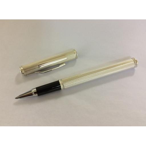 Silver Pulse Roller Ball Pen