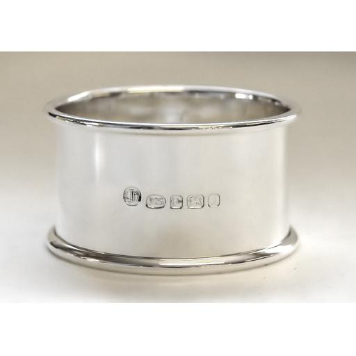 Sterling Silver Plain Napkin ring