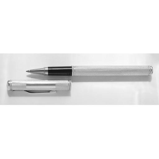 Silver Pulse Roller Ball Pen