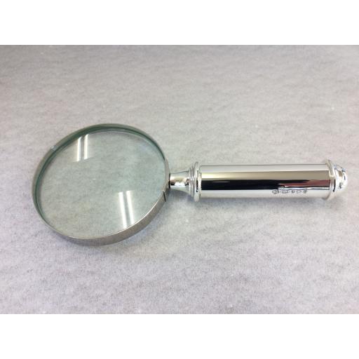 Sterling Silver Straight Magnifying Glass Handle