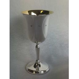 Sterling Silver Goblet with Gilt Inside from SilverpureSilver